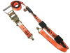 Big Orange 10ft Double J Wire Hook and HD Ratchet Wheel Strap (Box of 8)
